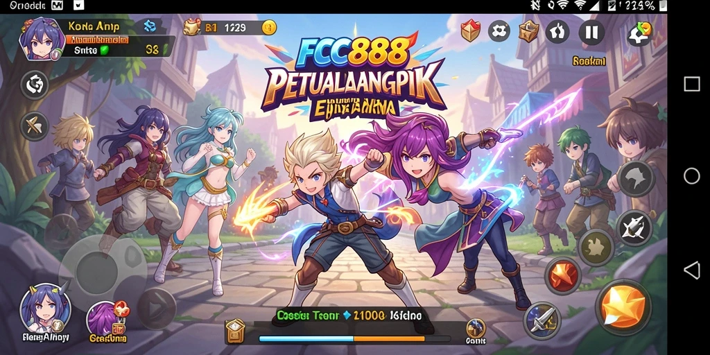 Gameplay menarik dan grafis menawan dari FC888.